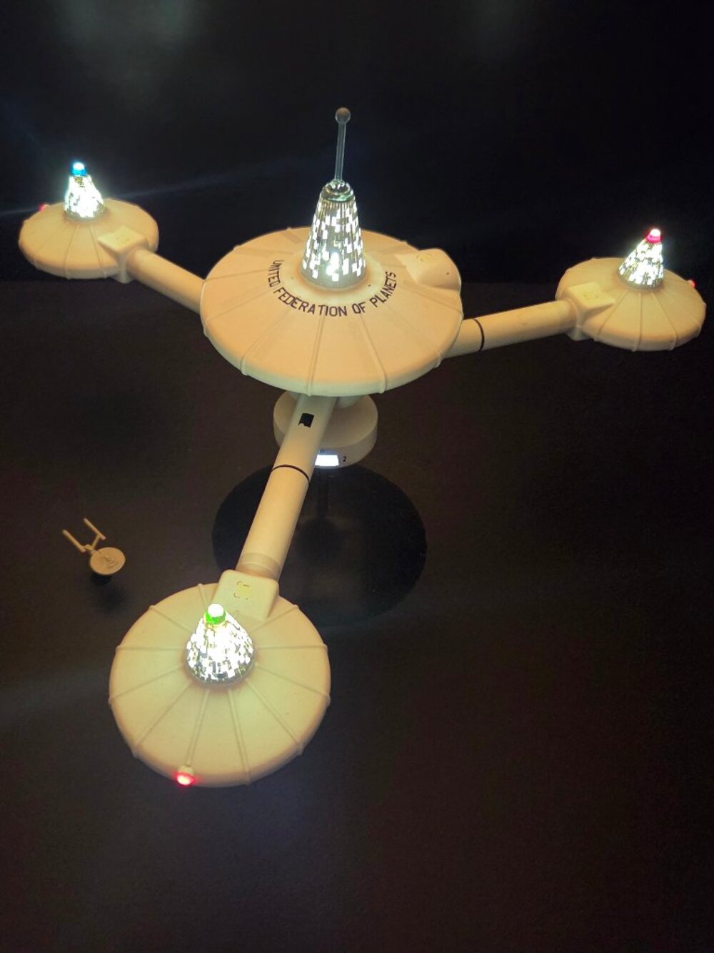 TOS K-7 Space Station Completed Model